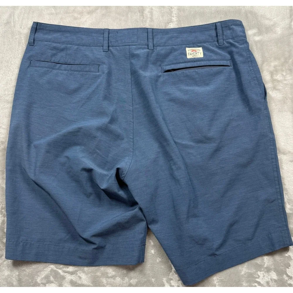 Faherty Mens All Day Shorts Size 34 Hybrid Quick Dry Performance Gorpcore